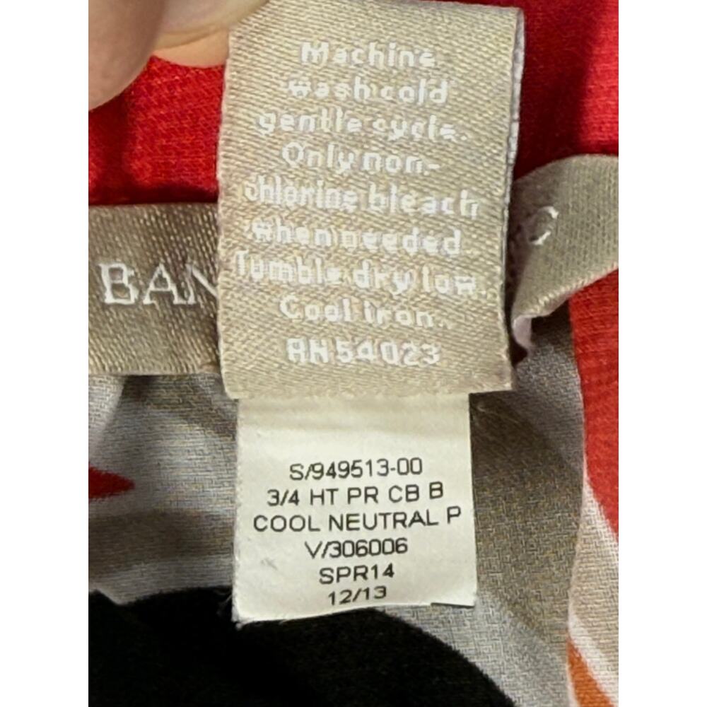 Banana Republic Psychedelic Abstract Swirl Blouse L - Picture 5 of 7